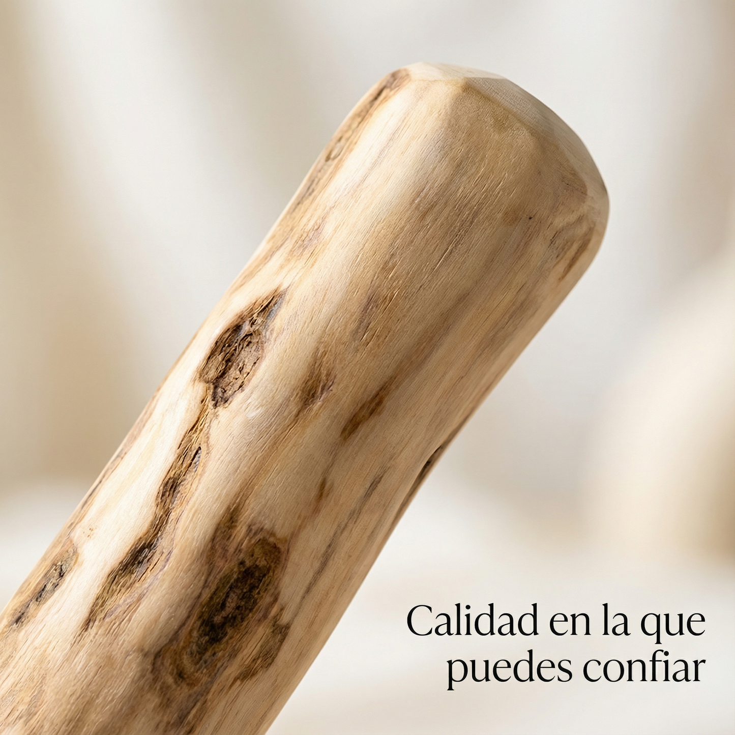 Palo Natural de Madera para Perros – Mordedor Antiestrés y Limpieza Dental