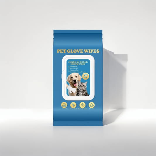 🐾🧼 Toallitas Húmedas para Perros – Limpieza Rápida, Suave y Sin Aclarado